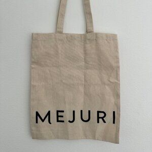 Mejuri Beige Cotton Tote Bag, New